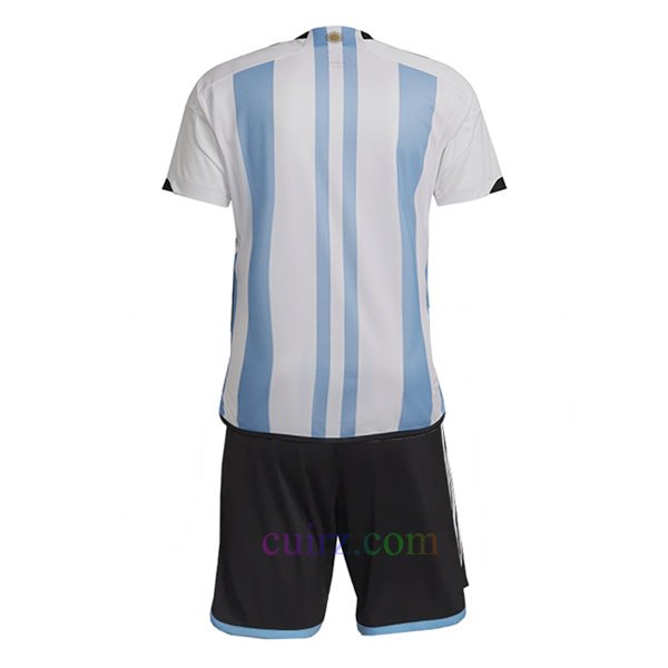 Camiseta 3 Estrellas Argentina 1ª Equipación 2022 Niño - Image 2