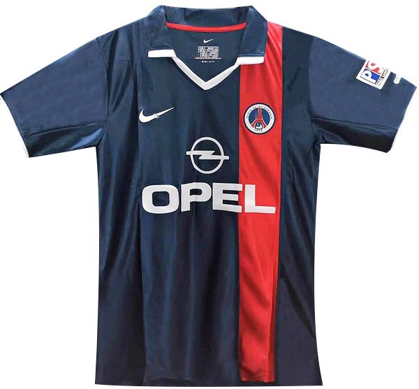 Camiseta Paris Saint-Germain 1ª Equipación 2001/02