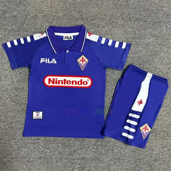 Camiseta ACF Fiorentina 1ª Equipación 1998/99 Niños