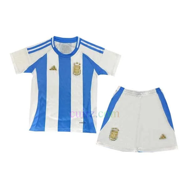 Pantalón y Camiseta Argentina 1ª Equipación 2024 Niños