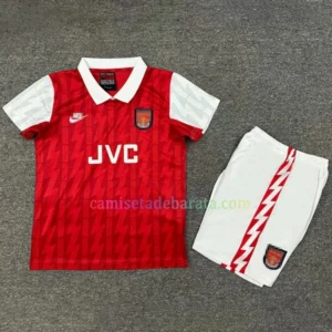Camiseta Arsenal 1ª Equipación 1994/96 Niños