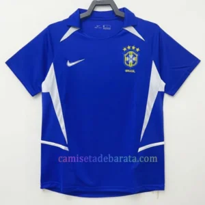 Camiseta Brasil 2ª Equipación 2002