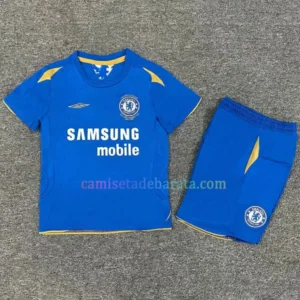 Camiseta Chelsea 1ª Equipación 2005/06 Niños
