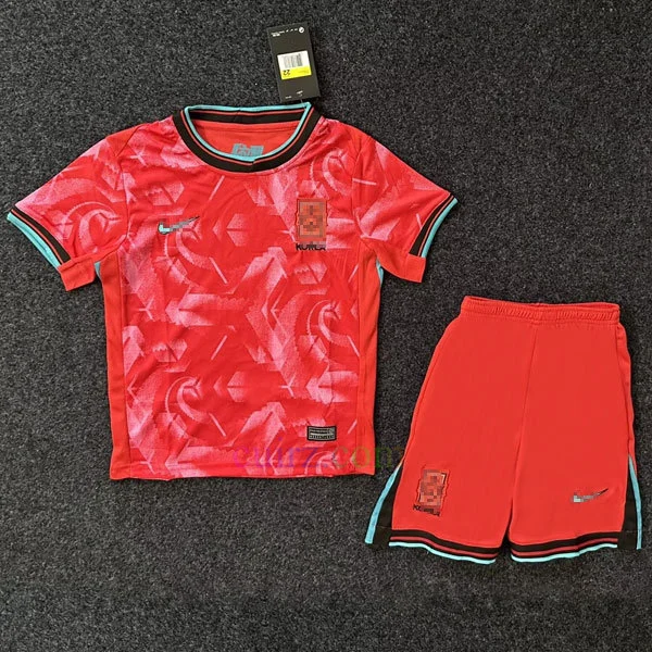 Camiseta Corea del Sur 1ª Equipación 2024 Niños