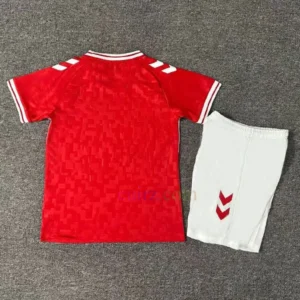 Camiseta Dinamarca 1ª Equipación 2024 Niños