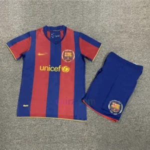 Camiseta FC Barcelona 1ª Equipación 2007-08 Niños