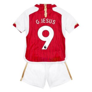 Pantalón y Camiseta Gabriel Jesus Arsenal 1ª Equipación 2023 2024 Niños