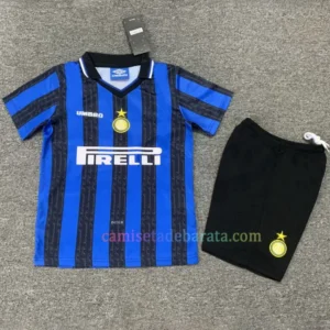 Camiseta Inter de Milán 1ª Equipación 97/98 Niños