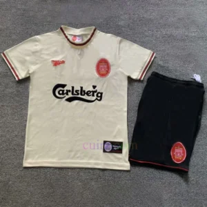 Camiseta Liverpool 2ª Equipación 1996/97 Niños