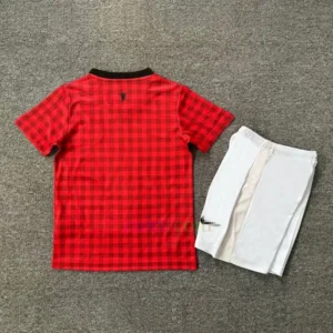 Camiseta Manchester United 1ª Equipación 2000/02 Niños