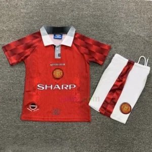 Camiseta Manchester United 1ª Equipación 1996/98 Niños