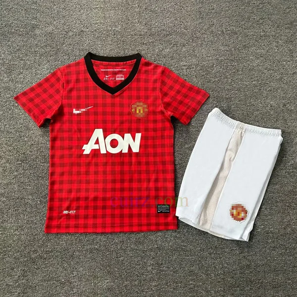 Camiseta Manchester United 1ª Equipación 2000/02 Niños