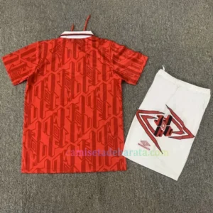 Camiseta Manchester United  1ª Equipación 1992/94 Niños