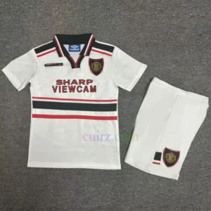Camiseta Manchester United 2ª Equipación 1998/99 Niños