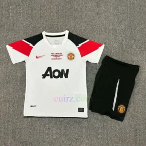 Camiseta Manchester United 2ª Equipación 2010-11 Niños