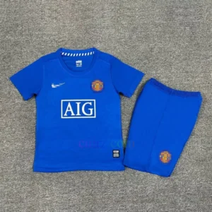 Camiseta Manchester United 3ª Equipación 2008-09 Niños