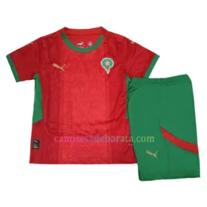 Camiseta Marruecos 1ª Equipación 2025 Niños
