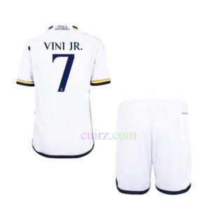 Pantalón y Camiseta Vinicius Real Madrid 1ª Equipación 2023 2024 Niños