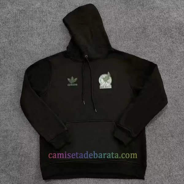 Sudadera Capucha México 2024 Negro