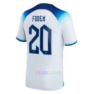 Camiseta de Foden Inglaterra 1ª Equipación 2022 Copa Mundial